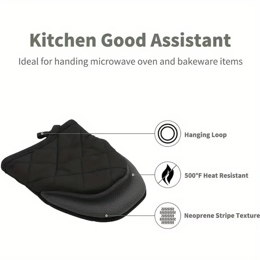 Oven Mitts 500°F Heat Resistan - Oven Mitt Silicone recension och pris