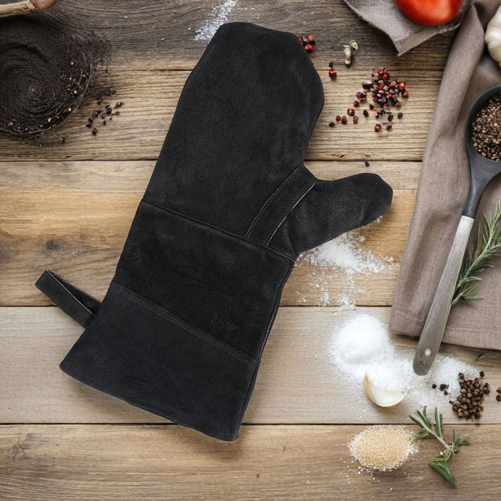 3Pcs Heat Resistant Black Oven - Heat Resistant Glove recension och pris