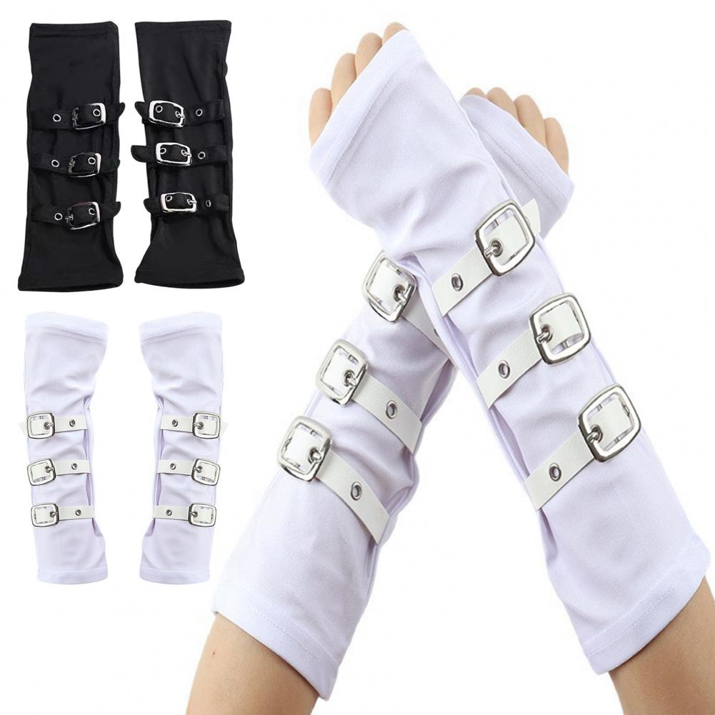 Goth Arm Warmers Fingerless Gl - Fingerless Glove Knit recension och pris