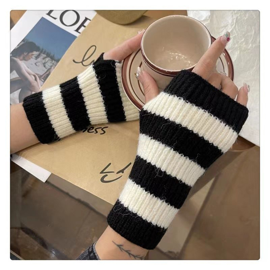 Y2k Accessories Cold Resistanc - Fingerless Glove Knit recension och pris