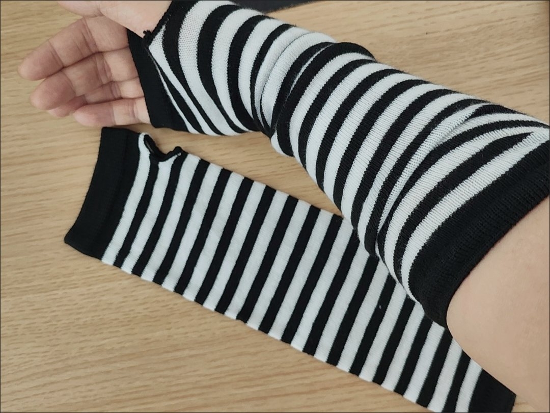2pairs Warmer Knitted Long Fin - Fingerless Glove Knit recension och pris
